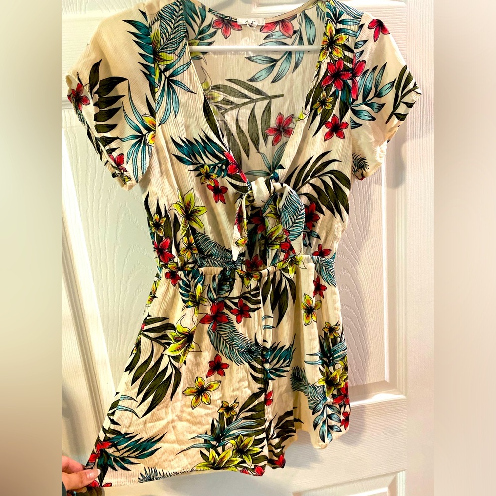 Floral Romper